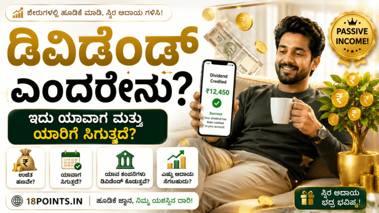 What is Dividend in Kannada