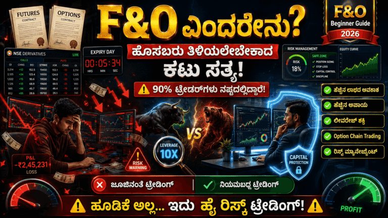 What is F&O in Kannada