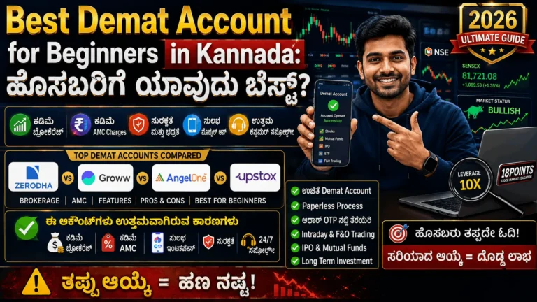Best Demat Account for Beginners in Kannada